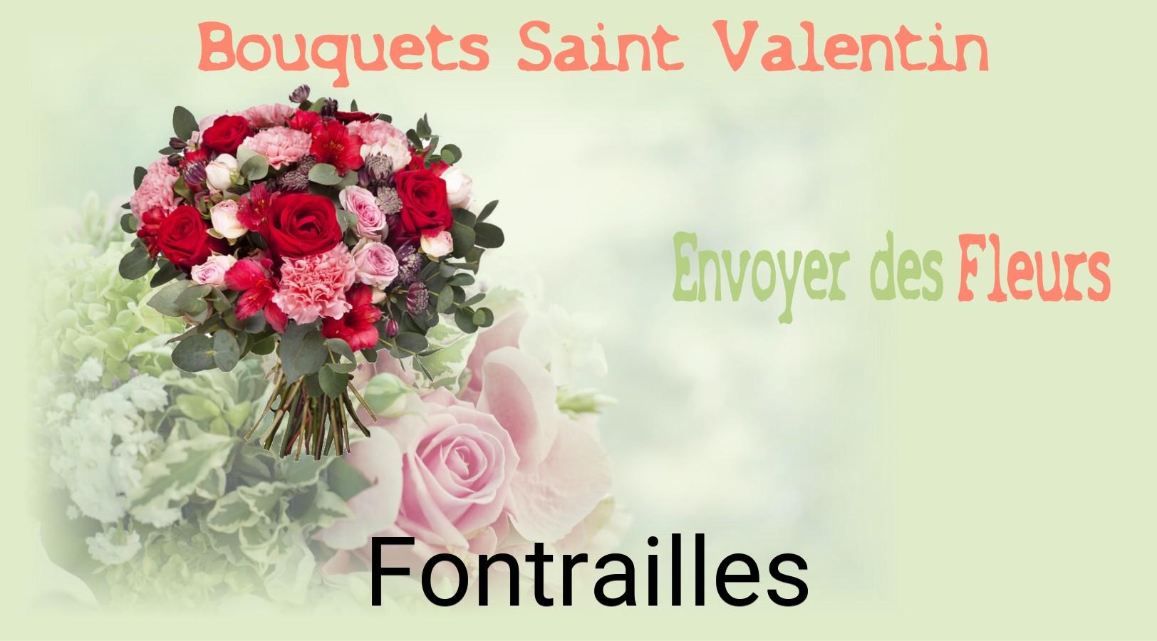 Roses de Saint-Valentin livrées à Fontrailles